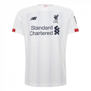 Thailande Maillot Liverpool Exterieur 2019 2020 Blanc Thailande Maillot Liverpool Exterieur 2019 2020 Blanc