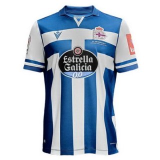 Thailande Maillot Deportivo La Corogne Domicile 2020 2021 Bleu