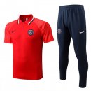 Polo PSG Ensemble Complet 2022 2023 Rouge