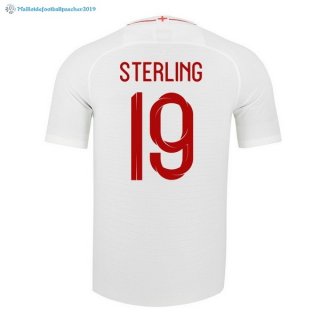 Maillot Angleterre Domicile Sterling 2018 Blanc Maillot Angleterre Domicile Sterling 2018 Blanc