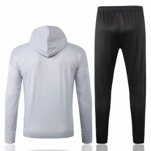Survetement Real Madrid 2018 2019 Gris Noir