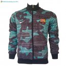 Veste Barcelona 2017 2018 Bleu Vert