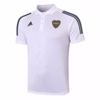Polo Boca Juniors 2020 2021 Blanc Polo Boca Juniors 2020 2021 Blanc