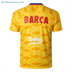 Entrainement Barcelona Ensemble Complet 2017 2018 Jaune