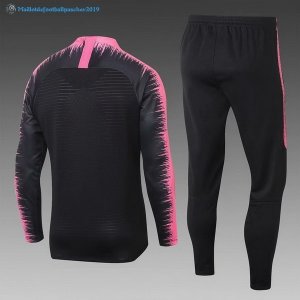Survetement Paris Saint Germain 2018 2019 Noir Rose