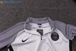 Survetement Paris Saint Germain 2017 2018 Gris Noir