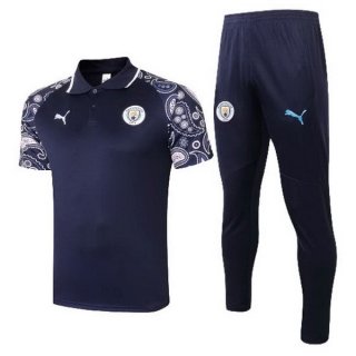 Polo Manchester City Ensemble Complet 2020 2021 Purpura Noir