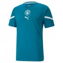 Thailande Maillot Manchester City Pre-Match 2021 2022 Bleu