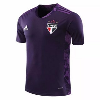 Thailande Maillot São Paulo Gardien 2020 2021 Purpura