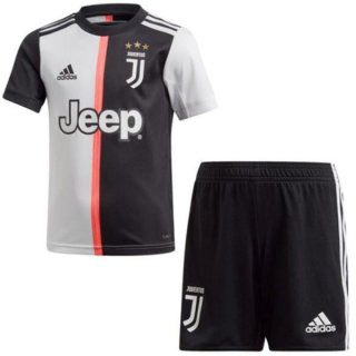 Maillot Juventus Domicile Enfant 2019 2020 Blanc Noir