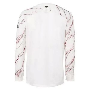 Thailande Maillot Arsenal Exterieur ML 2020 2021 Blanc