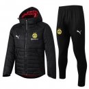 Veste Vers Le Bas Borussia Dortmund Ensemble Complet 2019 2020 Noir