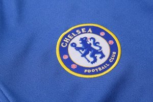 Survetement Chelsea 2018 2019 Blanc Bleu