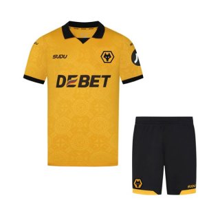 Maillot Wolves Domicile Enfant 2025-26 Maillot Wolves Domicile Enfant 2025-26