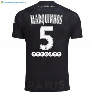 Maillot Paris Saint Germain Third Marquinhos 2017 2018 Maillot Paris Saint Germain Third Marquinhos 2017 2018