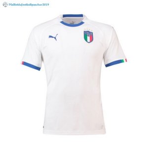 Thailande Maillot Italie Exterieur 2018 Blanc