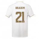 Maillot Real Madrid NO.21 Brahim Domicile 2019 2020 Blanc