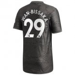 Maillot Manchester United NO.29 Wan Bissaka Exterieur 2020 2021 Noir