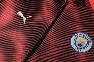 Survetement Manchester City 2019 2020 Rouge Negro