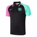 Polo Barcelona 2020 2021 Noir Rose Vert