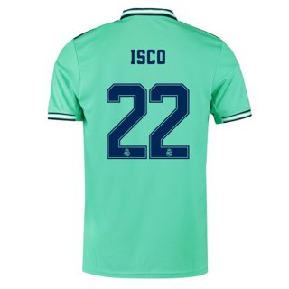 Maillot Real Madrid NO.22 Isco Third 2019 2020 Vert Maillot Real Madrid NO.22 Isco Third 2019 2020 Vert