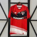 Thailande Maillot Sao Paulo Pre-Match 2025-2026 Rouge