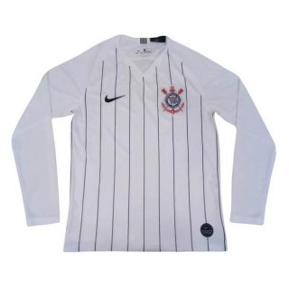 Maillot Corinthians Paulista Domicile ML 2019 2020 Blanc