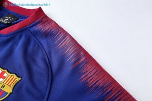 Survetement Barcelona 2018 2019 Bleu Rouge