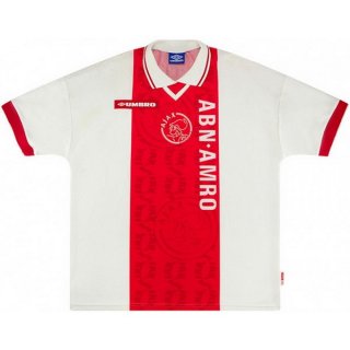 Thailande Maillot Ajax Domicile Retro 1998 1999 Rouge Blanc Thailande Maillot Ajax Domicile Retro 1998 1999 Rouge Blanc