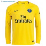 Maillot Paris Saint Germain Exterieur ML 2017 2018 Jaune