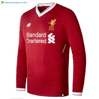 Maillot liverpool Domicile ML 2017 2018 Maillot liverpool Domicile ML 2017 2018