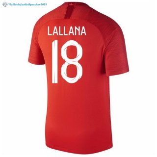 Maillot Angleterre Exterieur Lallana 2018 Rouge Maillot Angleterre Exterieur Lallana 2018 Rouge