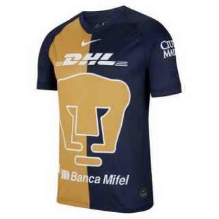 Thailande Maillot UNAM Pumas Third 2019 2020 Jaune Bleu