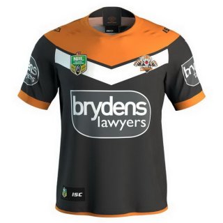 Maillot Wests Tigers Domicile 2018 Noir Maillot Wests Tigers Domicile 2018 Noir
