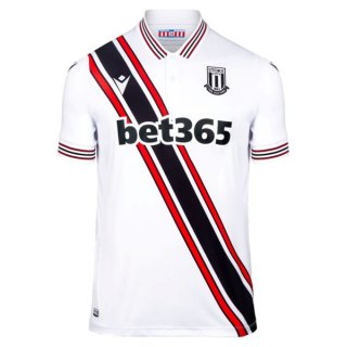 Thailande Maillot Stoke City Exterieur 2022 2023 Blanc