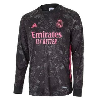 Thailande Maillot Real Madrid Third ML 2020 2021 Noir Thailande Maillot Real Madrid Third ML 2020 2021 Noir