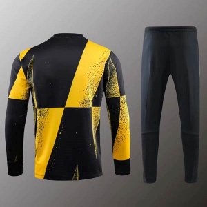 Survetement Inter Milan 2019 2020 Noir Jaune Rouge