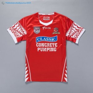 Maillot Rugby Tonga Domicile 2017 2018 Rouge