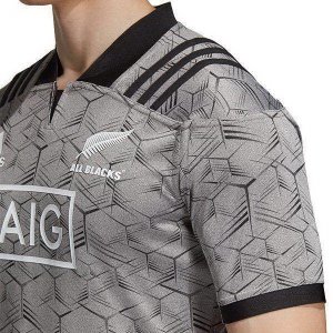 Maillot Entrainement All Blacks 2018 Gris