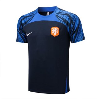Entrainement Pays-Bas 2022 2023 Bleu Noir Entrainement Pays-Bas 2022 2023 Bleu Noir