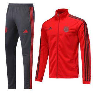 Survetement Bayern Munich 2018 2019 Rouge Gris Clair Survetement Bayern Munich 2018 2019 Rouge Gris Clair