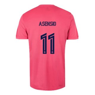 Maillot Real Madrid Exterieur NO.11 Asensio 2020 2021 Rose