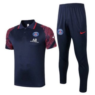 Polo Ensemble Complet Paris Saint Germain 2020 2021 Noir Rouge Polo Ensemble Complet Paris Saint Germain 2020 2021 Noir Rouge