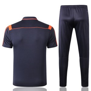 Polo Ensemble Complet Bayern Munich 2019 2020 Bleu Orange