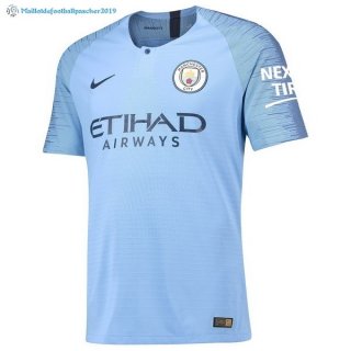 Thailande Maillot Manchester City Domicile 2018 2019 Bleu