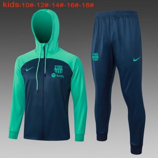 Enfant Survetement Con Capucha Barcelona 2024 Bleu 2 Enfant Survetement Con Capucha Barcelona 2024 Bleu 2