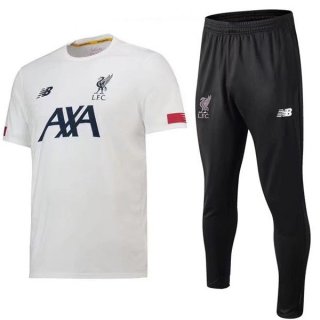 Entrainement Liverpool Ensemble Complet 2019 2020 Blanc Noir