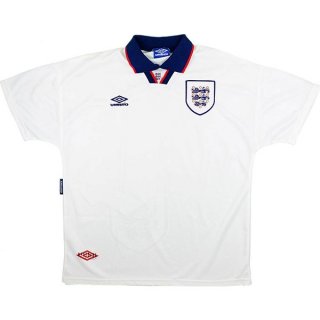 Thailande Maillot Angleterre Replica Domicile Retro 1994 Blanc