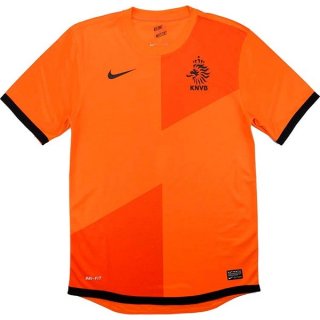 Thailande Maillot Pays Bas Replica Domicile Retro 2012 Orange