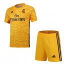 Maillot Real Madrid Domicile Enfant Gardien 2019 2020 Jaune